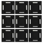 New Wisdom - Framed Canvases (Set of 9) - Beige / Light Brown