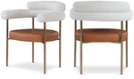Blake - Dining Chair With Bronze Legs (Set of 2)