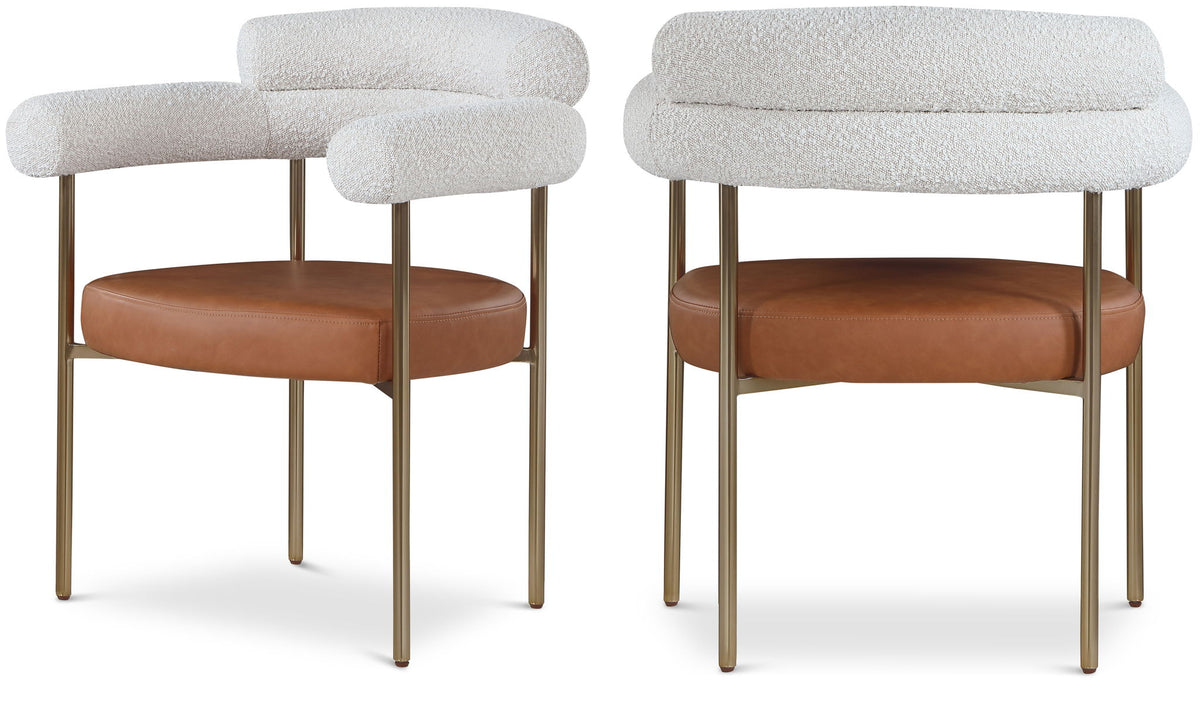 Blake - Dining Chair With Bronze Legs (Set of 2)