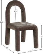 Amari - Chenille Fabric Dining Chair (Set of 2)