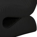 Senna - Oversized Corduroy Accent Chair - Black