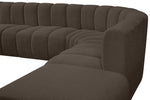 Arc - Boucle Fabric Modular Sectional