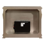 Sorina - Fireplace - Antique Silver