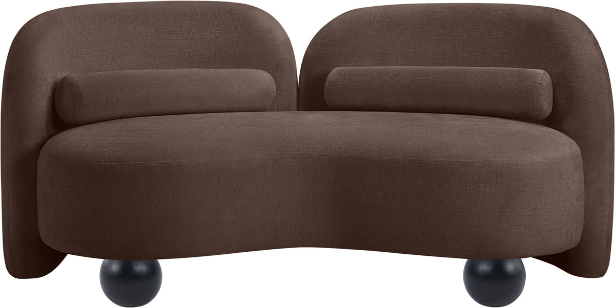 Daphne - Chenille Loveseat