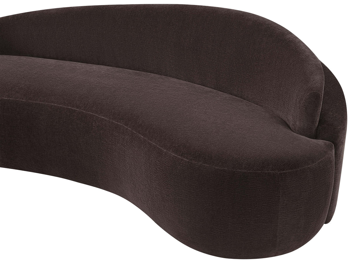 Caspian - Chenille Fabric Upholstered Loveseat