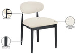 Riccio - Side Chair (Set of 2) - Black Frame