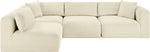 Shaggy - 4 Piece Modular Sectional