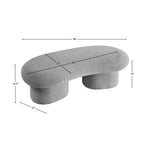 Luka - Bench - Gray