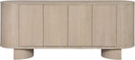 Caldra - Oak Veneer And Solid Wood Sideboard / Buffet