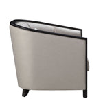 Zemocryss - Sofa With 3 Pillows - Beige Fabric