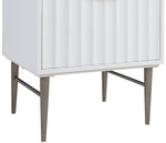 Modernist - Bathroom Vanity With Chrome Legs