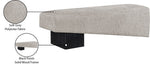 Alora - Bench - Black Base