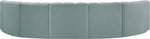Arc - Faux Leather 7 Piece U-Shaped Modular Sofa