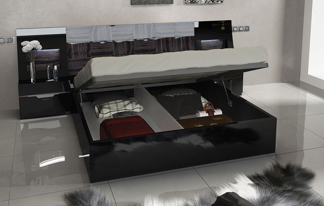 Marbella - Nightstand - Black