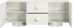 Bubble - Rubberwood with Oak Veneer Sideboard / Buffet