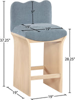 Shaw - Counter Stool - Natural Base