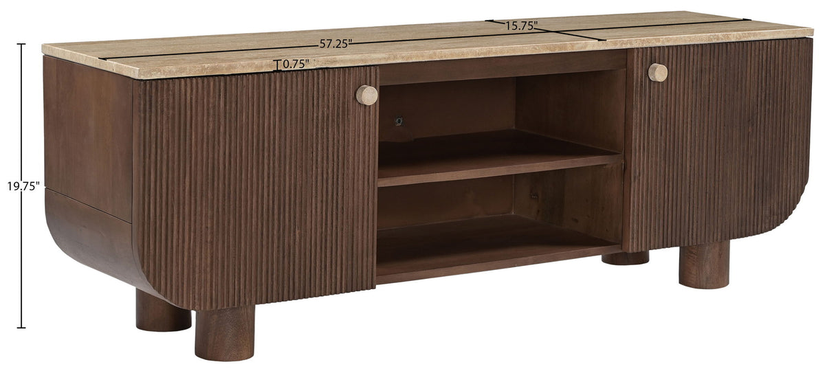 Cressa - Mango Wood Media Console