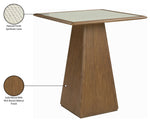 Atrium - Glass Top And Wood Base Dining Table