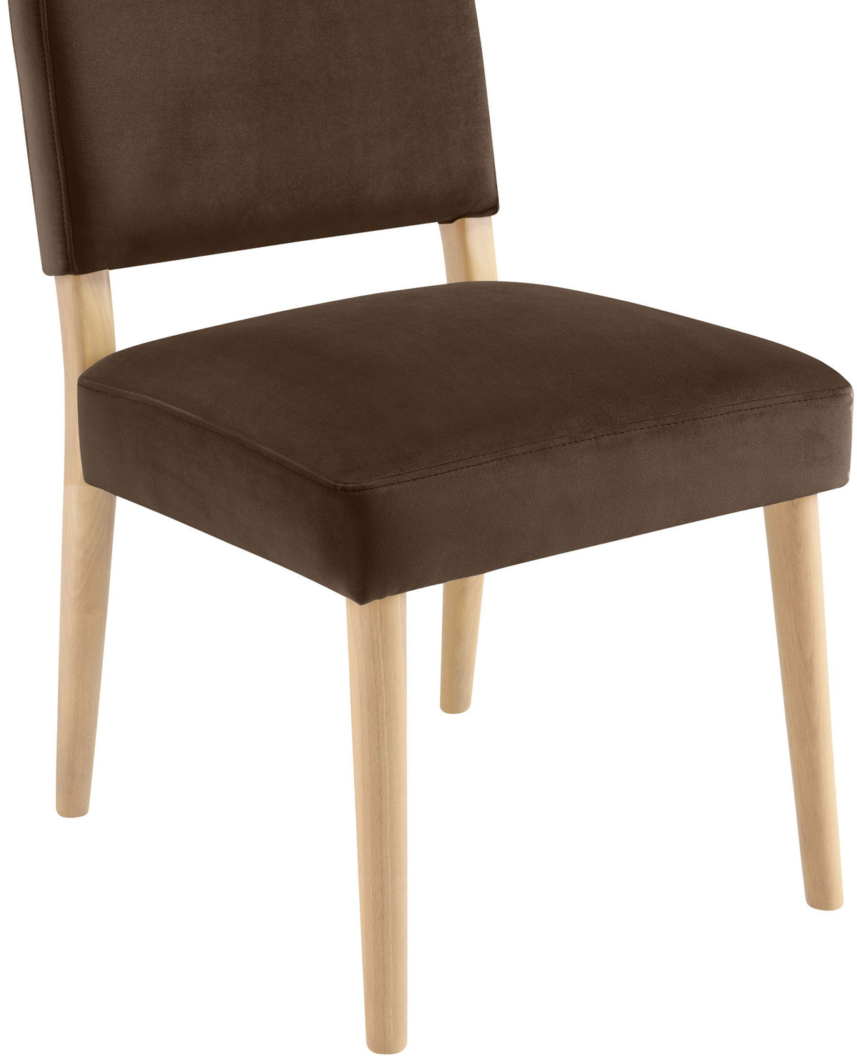 Varinelle - Velvet Dining Chair (Set of 2) - Natural Frame