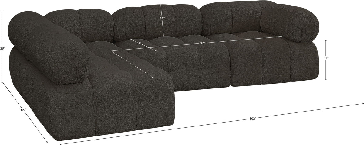 Ames - 4 Piece Modular Sectional