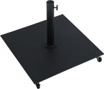 Fiji - Aluminum Patio Umbrella With Square Black Base