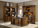 Tynecastle - Executive Desk - Dark Brown