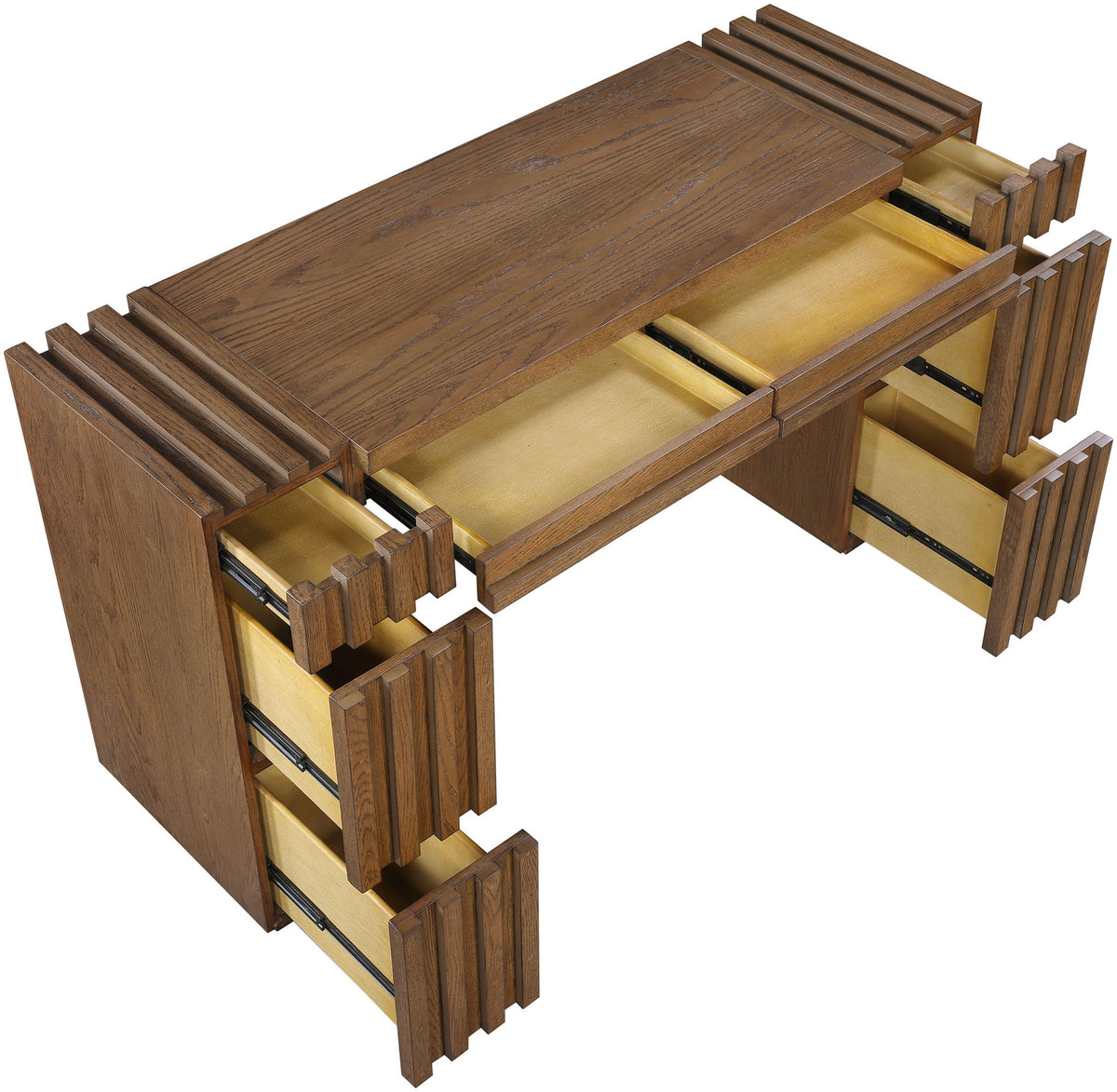 Stanton - Oak Veneer And Solid Wood Table