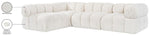 Orin - Fabric Velvet 4 Piece Modular Sectional