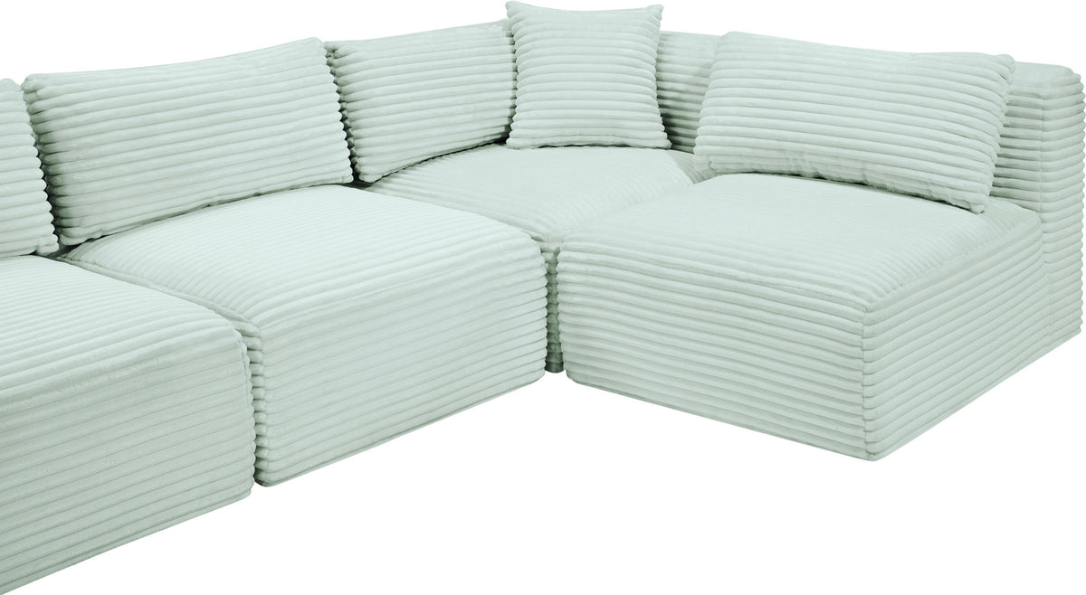 Shaggy - 4 Piece Modular Sectional