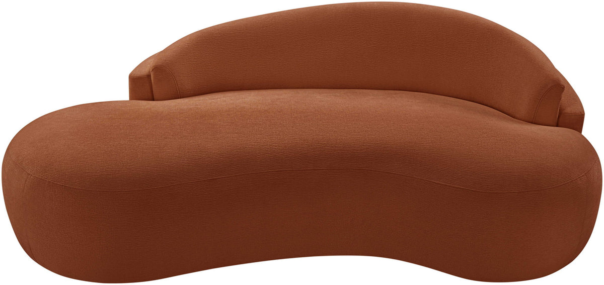 Caspian - Chenille Fabric Upholstered Loveseat