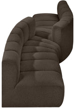 Arc - Boucle Fabric 4 Piece Sofa