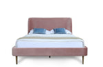 Manhattan Heather - Bed With Gold Legs