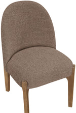 Torino - Upholstered Dining Chair With Brushed Brown Base (Set of 2)