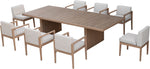 Solace - Acacia Wood Outdoor Patio Dining Table - Natural