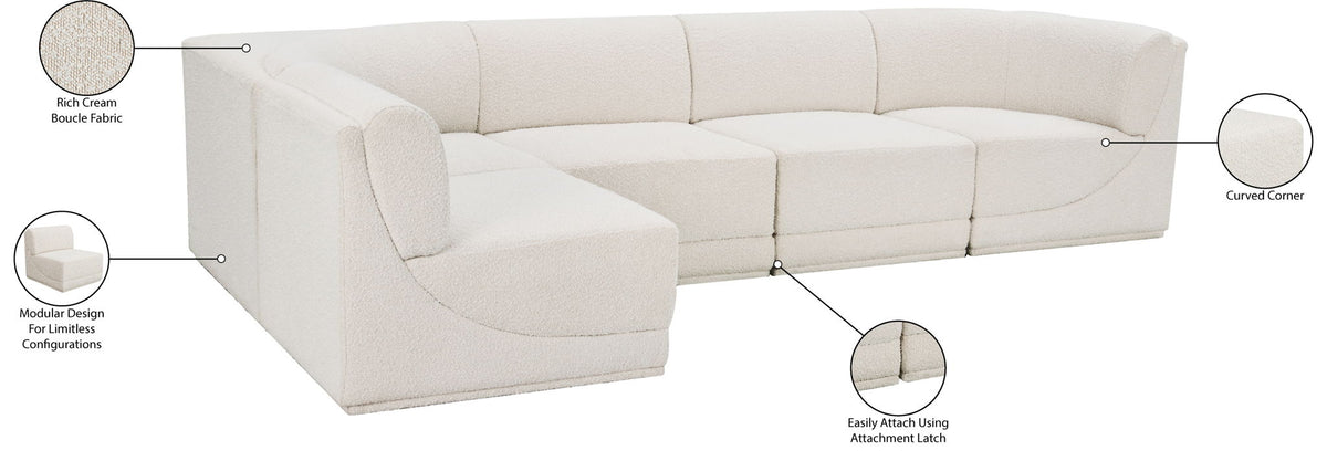 Ollie - 5 Piece Modular Sectional