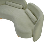 Daphne - Chenille Loveseat