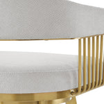 Chelsea - Swivel Fabric Stool