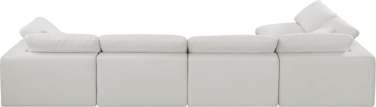 Comfy - 5 Piece Linen Modular Sectional