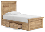 Makidern - Panel Storage Bed