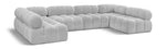 Ames - 6 Piece Fabric Modular Sectional