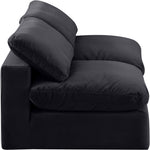 Comfy - Velvet Modular Armless Sofa 2 Seats