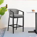 Palma - Outdoor Patio Bar Stool With Cushions