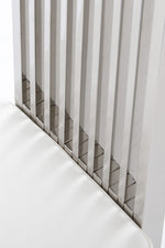 Elise Modern White Leatherette Dining Chair by VIG Furniture - View 2