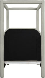 Salina - Linen Textured Fabric Upholstered Bed