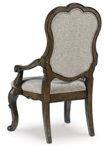 Maylee - 11 Pc. - Dining Extension Table, 4 Side Chairs, 2 Arm Chairs, Storage Bench, Buffet And Hutch - Dark Brown