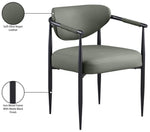 Virella - faux Leather Upholstered Dining Chair (Set of 2) - Black Base