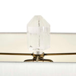 Jeweled Point - Table Lamp - Brass / Gold / White