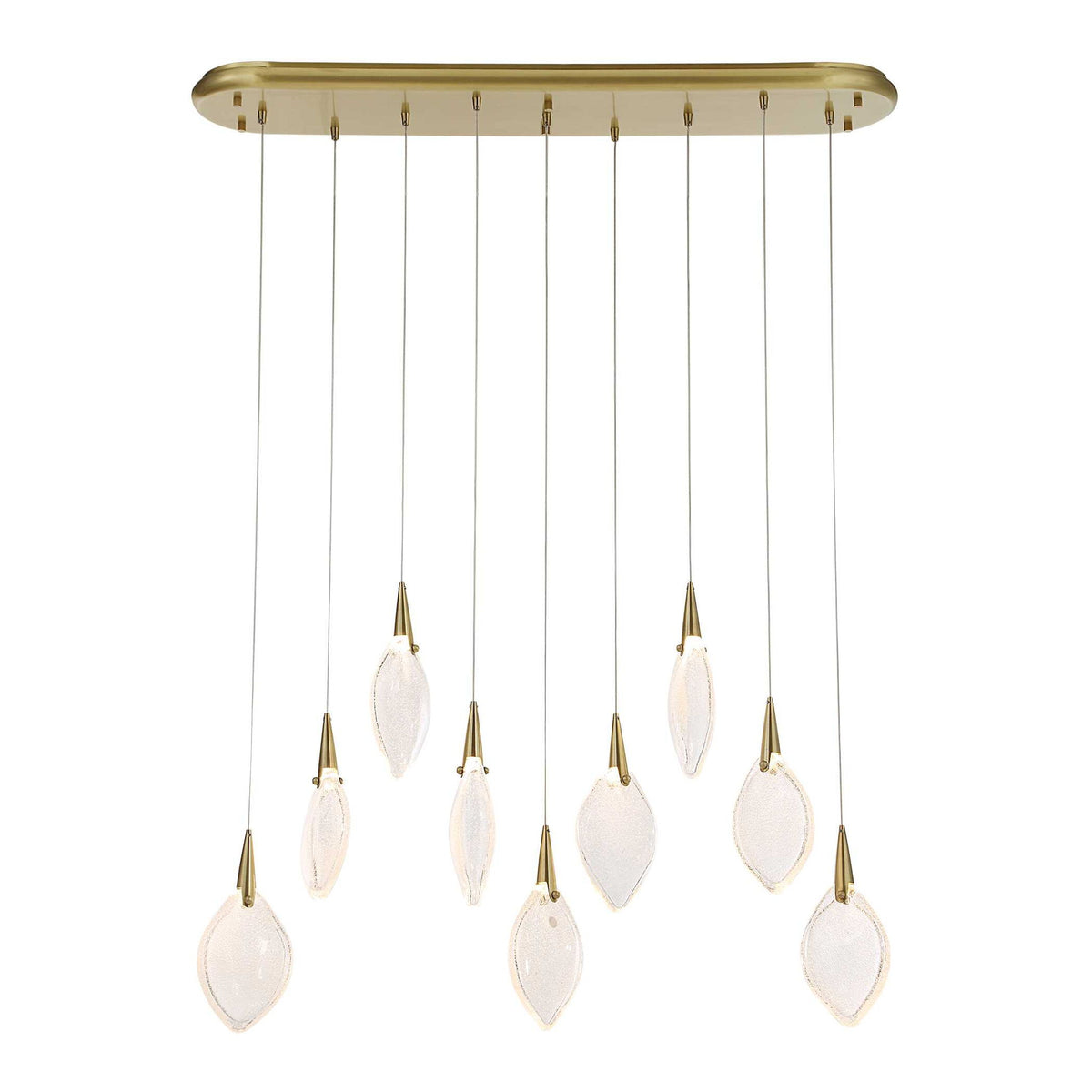 Deluge - Pendant - Bright Brass