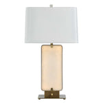 Wrapped In Light - Table Lamp - Gold / White