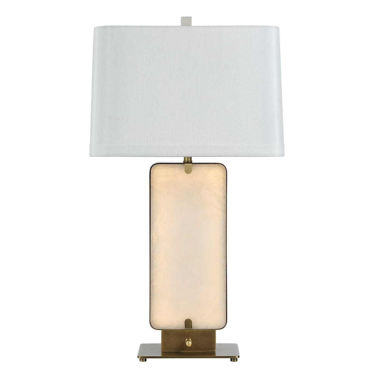 Wrapped In Light - Table Lamp - Gold / White